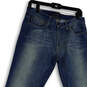 Womens Blue Denim Medium Wash Stretch Pockets Straight Leg Jeans Size 30 image number 3