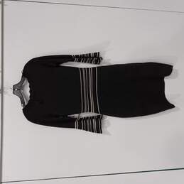 Women's Gray Danny & Nicole Sweater Dress Size 4 alternative image