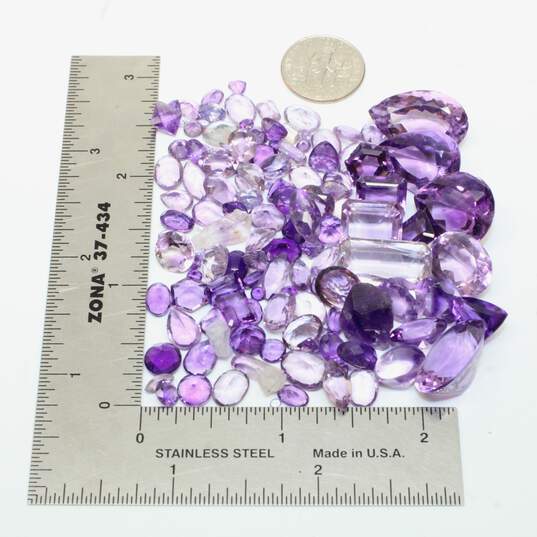 Assortment of Loose Amethyst Stones - 176.35cttw. image number 6