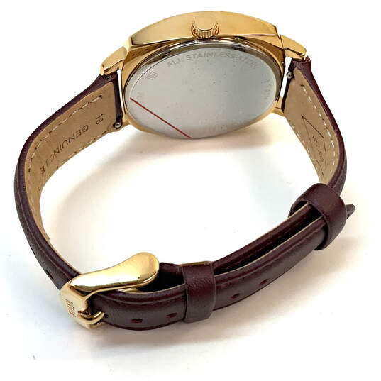 Designer Fossil BQ3280 Adjustable Strap Round Dial Anaog Wristwatch image number 3
