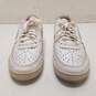 Nike Court Vision Low White Hydrogen Blue Casual Shoes Women's Size 9 image number 5