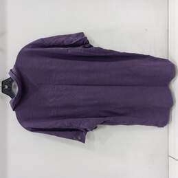 Bradley Allen Men's Purple Heavy Weight/Super Heavy Weight Polo Dress Shirt (No Size) NWT alternative image