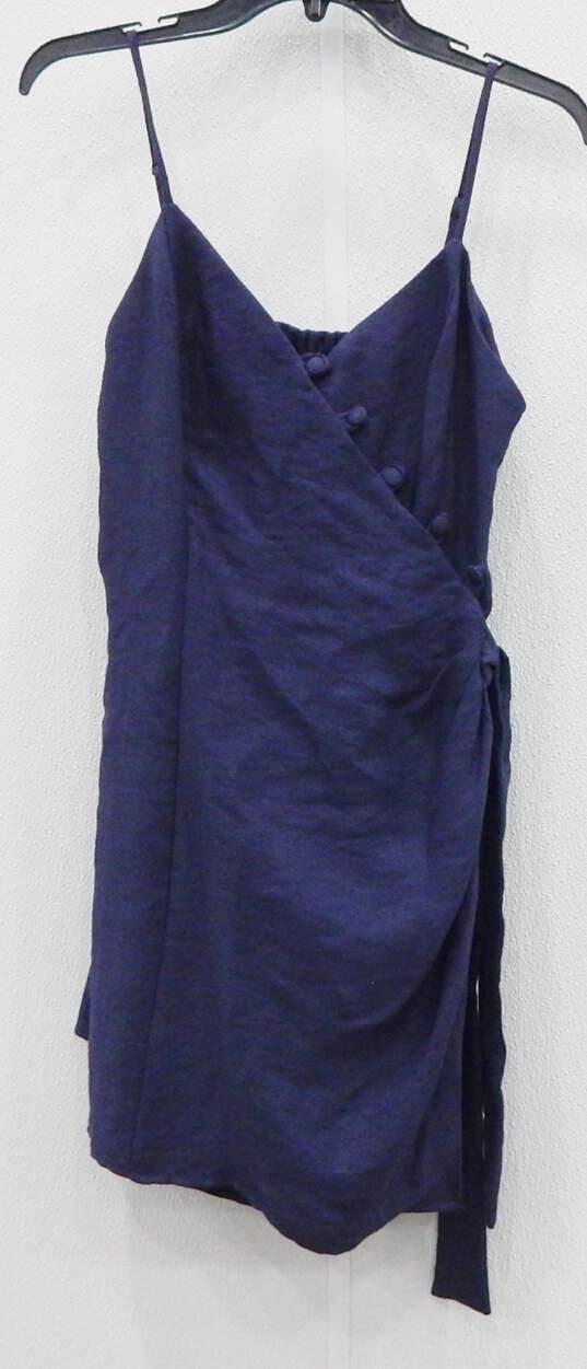 Aqua Blue Mini Dress Size Small image number 1