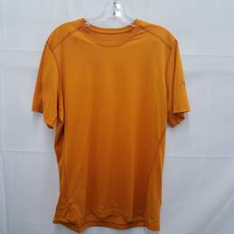 Arc' Teryx Men's 100 % Nylon Gold Short Sleeve T-Shirt Size L/G