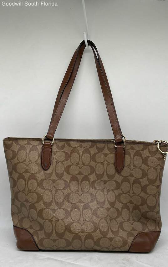 Coach Womens Brown Purse image number 2