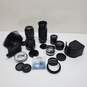 Mixed Lot of Camera Lenses , Caps , & Filters - For Parts 3.8lb Lot image number 1