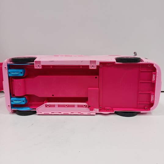 2016 - Mattel Pink Barbie Dream Camper Expanding RV  Motorhome FBR34 image number 5