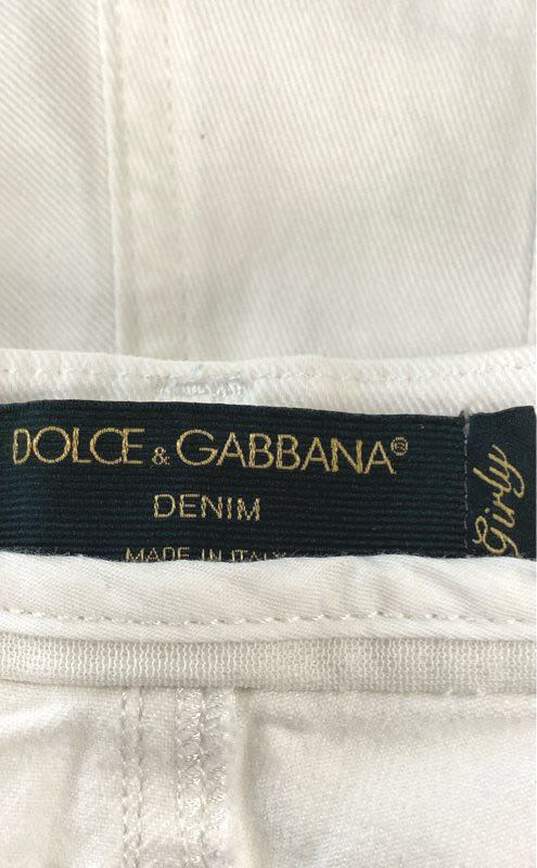 Dolce & Gabbana White Jeans - Size 44 image number 3