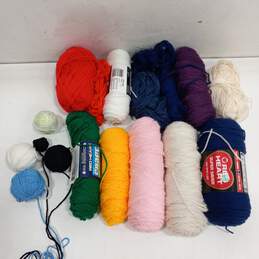 Assorted Knitting & Crochet Needles Various Colored Yarn & Accessories Bundle alternative image