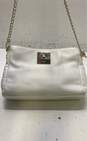 DKNY White Leather Gold Chain Crossbody Bag image number 1