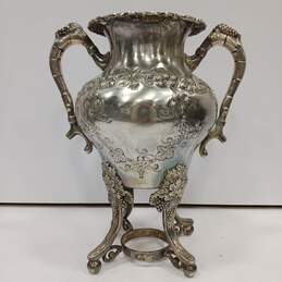 Vintage Alda's Samovar Silver Plated 12 x 10 Inches No Lid Included alternative image