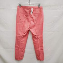 NWT J. Crew WM's Solid Cuff Martie Pink Trousers Size 8 alternative image