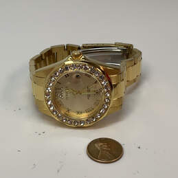 Designer Invicta Pro Driver 15252 Gold-Tone Round Dial Analog Wristwatch alternative image