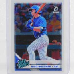 2019 Nico Hoerner Optic Rated Rookie Chicago Cubs