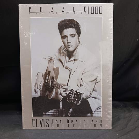 Fink & Company Graceland Collection Elvis Classic Jigsaw 1000pc Puzzle Sealed image number 1