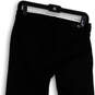 Womens Black Stretch Flat Front Pockets Straight Leg Dress Pants Size 2 image number 3