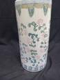 VINTAGE CHINESE PORCELAIN UMBRELLA STAND HAND PAINTED image number 3