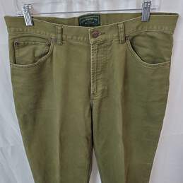C.C. Filson Co Men's Green Cotton Pants Size 34 x 30 alternative image