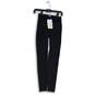 NWT Fabletics Womens Black Elastic Waist Pull-On Ankle Leggings Size M image number 1