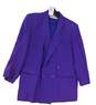 Women's Wool Long Sleeve Collared Blazer Suit Jacket Size 12 image number 1