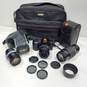 Sigma Auto Focus Camera w/ Lenses & Other Accessories In Bag image number 1