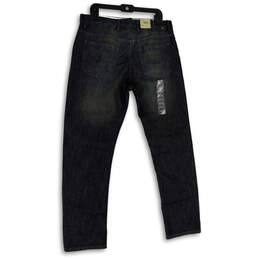 Mens Blue Denim Medium Wash Pockets Stretch Straight Leg Jeans Size 36x32 alternative image