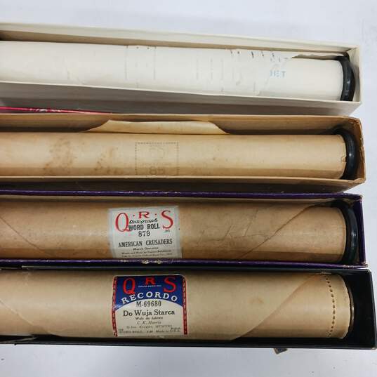Bundle of 8 Assorted Player Piano Music Rolls image number 5
