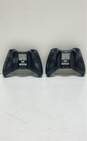 Microsoft Xbox 360 controllers - Lot of 2, black image number 2
