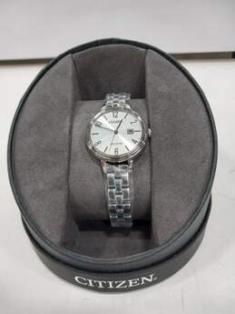 Citizen Women's Silver Tone Wristwatch EW2440-53A in Case NWT alternative image