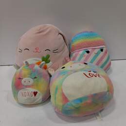 Bundle of 4 Assorted Squishmallows Stuffed Animals