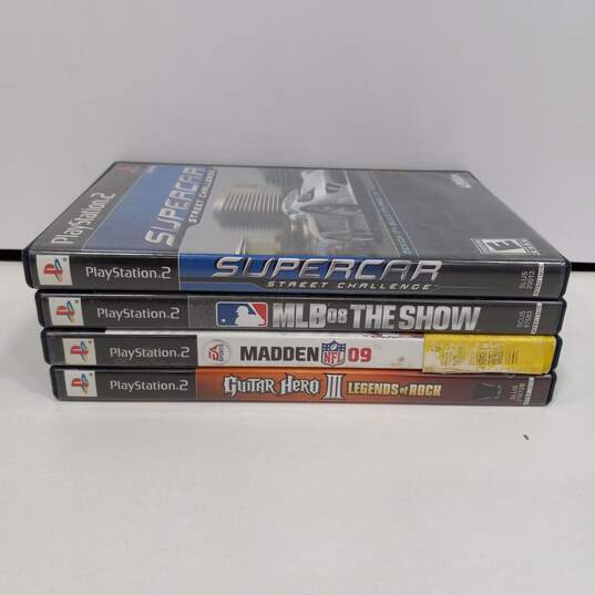 4pc. Bundle of Play Station 2 Video Games image number 1