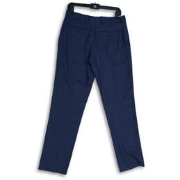 Banana Republic Mens Blue Slash Pocket Flat Front Dress Pants Size 31X32 alternative image