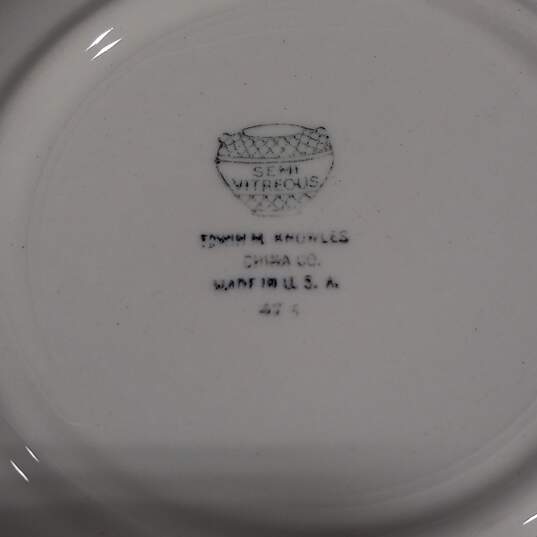 Set of 8 Edwin M Knowles Soup Bowls image number 5