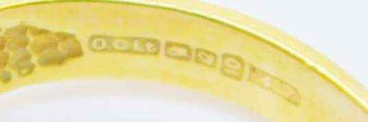 Men's 10K Yellow Gold Irish Claddagh Ring 5.0g image number 4