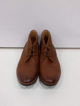 Clarks Men's Brown Leather Boots Size 9M