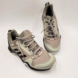 Adidas Terrex AX3 Sesame Grey Hiking Shoes BC0568 - Women's Size 11