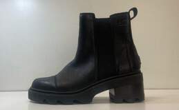 Sorel Leather Platform Joan Chelsea Boots Black 9.5 alternative image