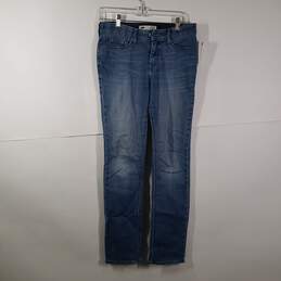 Womens 525 Regular Fit 5-Pockets Design Denim Straight Leg Jeans Size 6