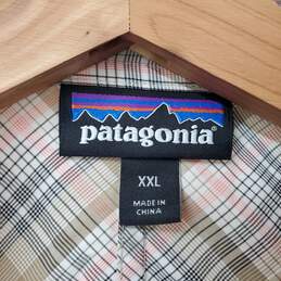 Patagonia Short Sleeves Snap Front Plaid Brown/Pink Shirt Women's XXL alternative image