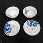 ANTROPOLOGIE NAUTICAL FROM THE DEEP OVERSIZED CUP & SAUCER 4 PIECE SET image number 1
