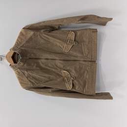 Women's Brown w/Corduroy Accents Jacket Size S alternative image