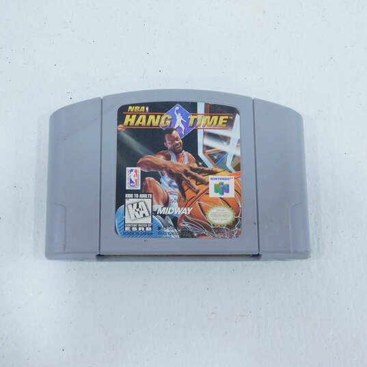 Nintendo 64 N64 NBA Hang Time Video Game image number 1