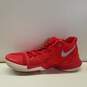Nike Kyrie 3 University Red Suede Men's Athletic Sneakers Size 12 image number 2