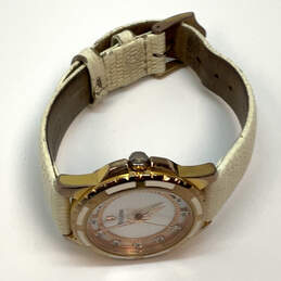 Designer Bulova Gold-Tone Adjustable Strap Round Dial Analog Wristwatch alternative image