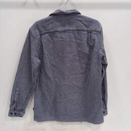 Patagonia Men's Blue Organic Cotton Fjord Flannel Button Up Shirt Size M alternative image