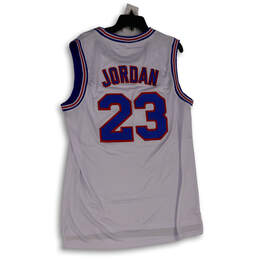 Mens White Tune Squad Michael Jordan #23 Basketball-NBA Jersey Size Large alternative image