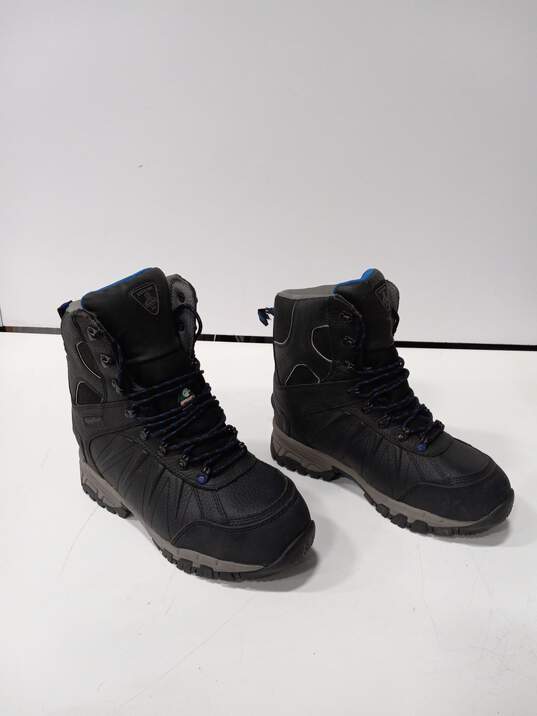 Reiley Wear Extreme Men's Black Snow Boots Size 9 image number 3