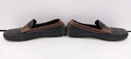 Cole Haan Men's Black and Brown Leather Loafers Size 9 alternative image