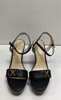 Calvin Klein Karper Black Wedge Heels Shoes Size 9 M image number 5