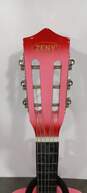 Zeny Pink 6 String Acoustic Guitar image number 3